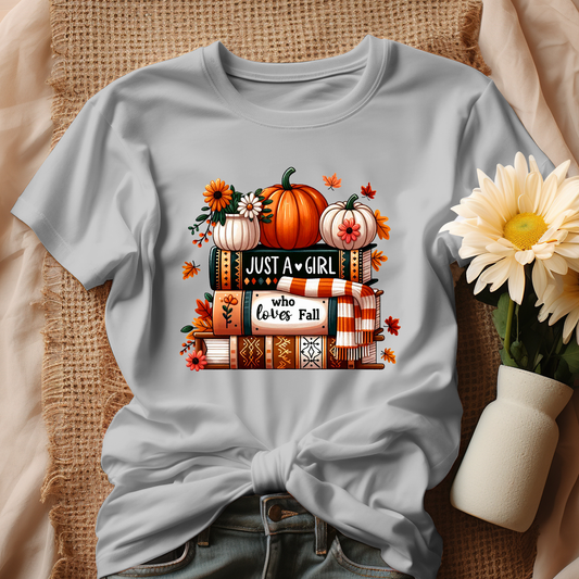 This girl loves to read.