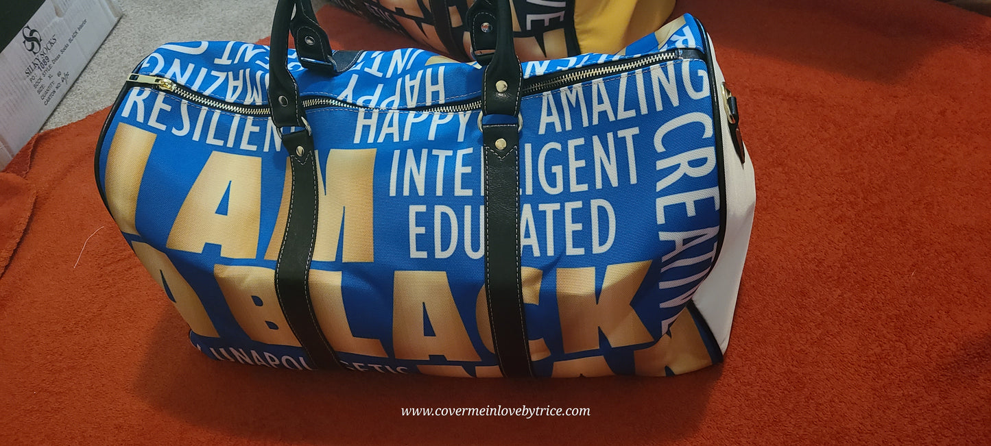 Travel bag I am a Black Man
