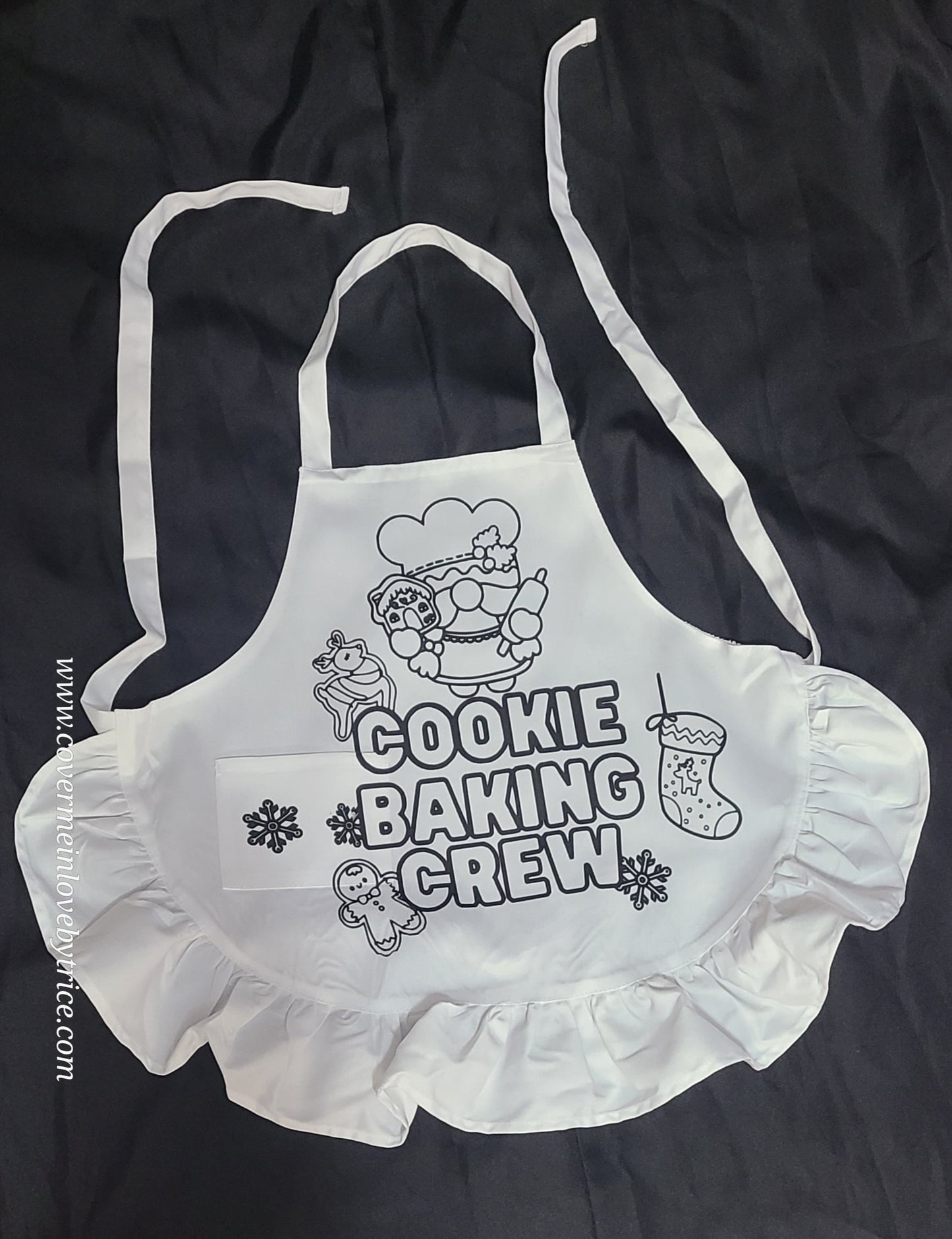 Kids Cookie Baking Crew Aprons