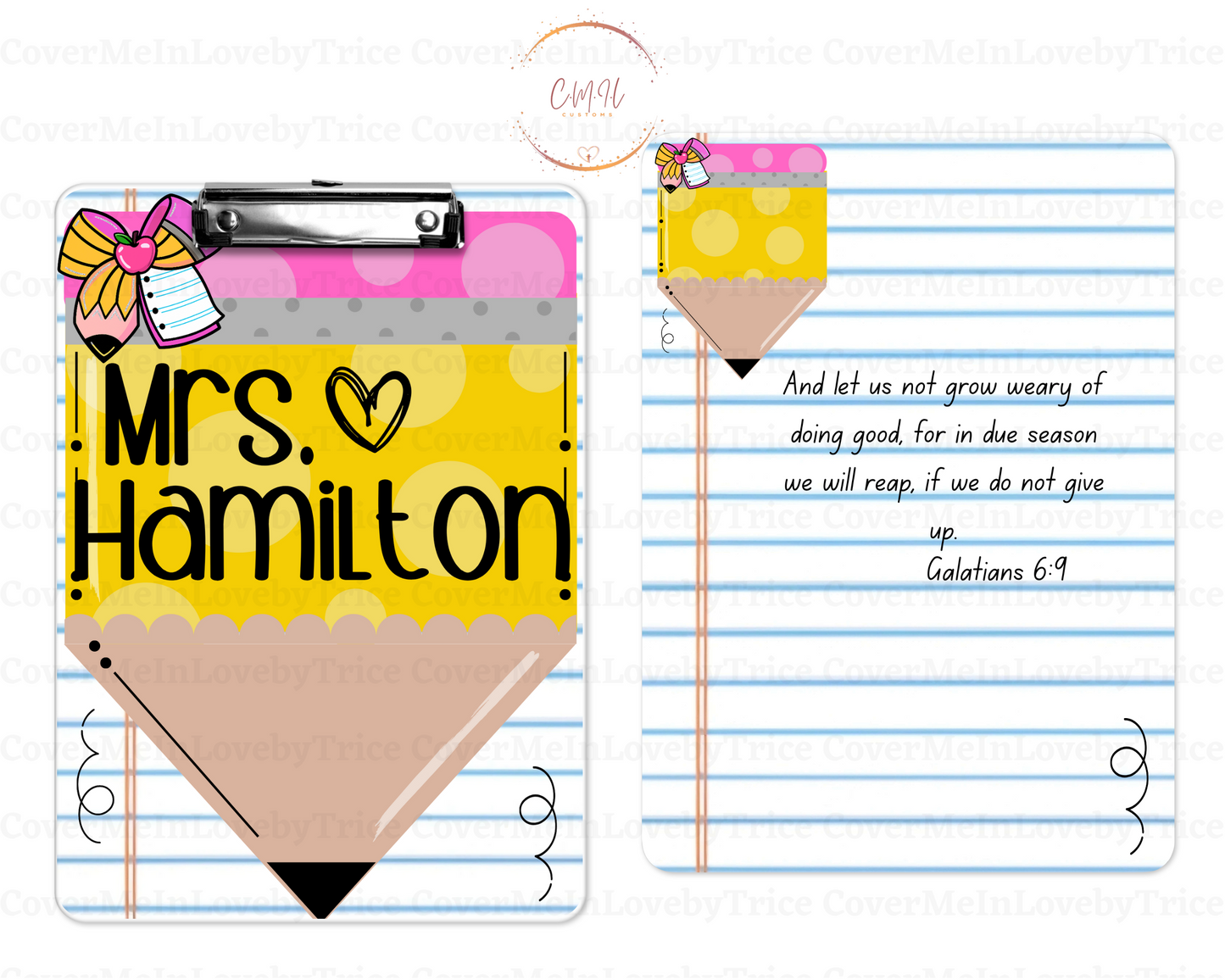 Editable Teacher Clipboard Canva Templates – Digital Download