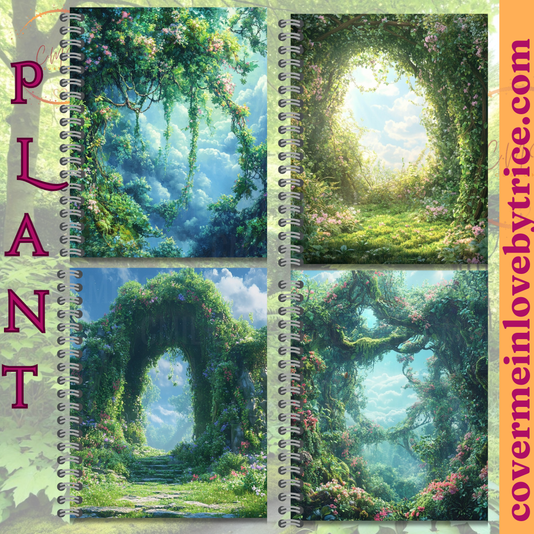 Plant Life Journal Cover - Instant Download
