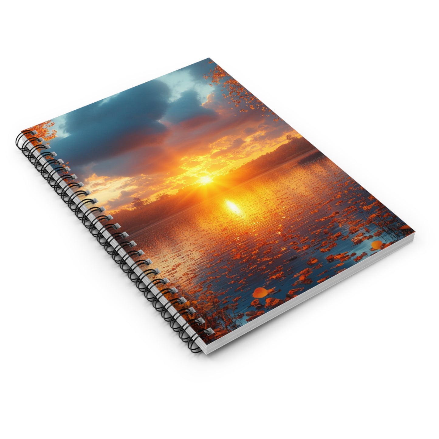 Sunset Spiral Notebook - Ruled Line