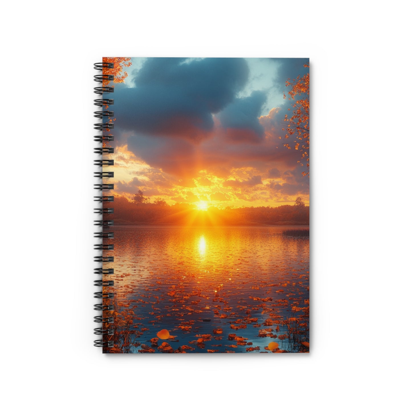 Sunset Spiral Notebook - Ruled Line