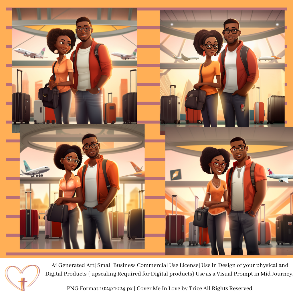 Mr. & Mrs. Nates Traveling Ai Art Bundle