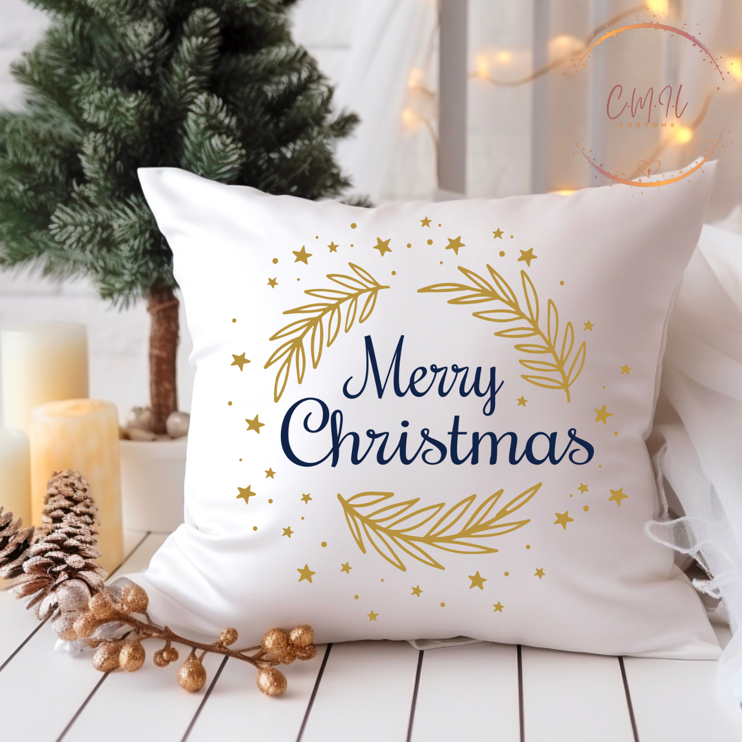 Merry Christmas Pillow