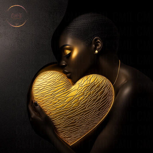 Heart of Gold Prints II