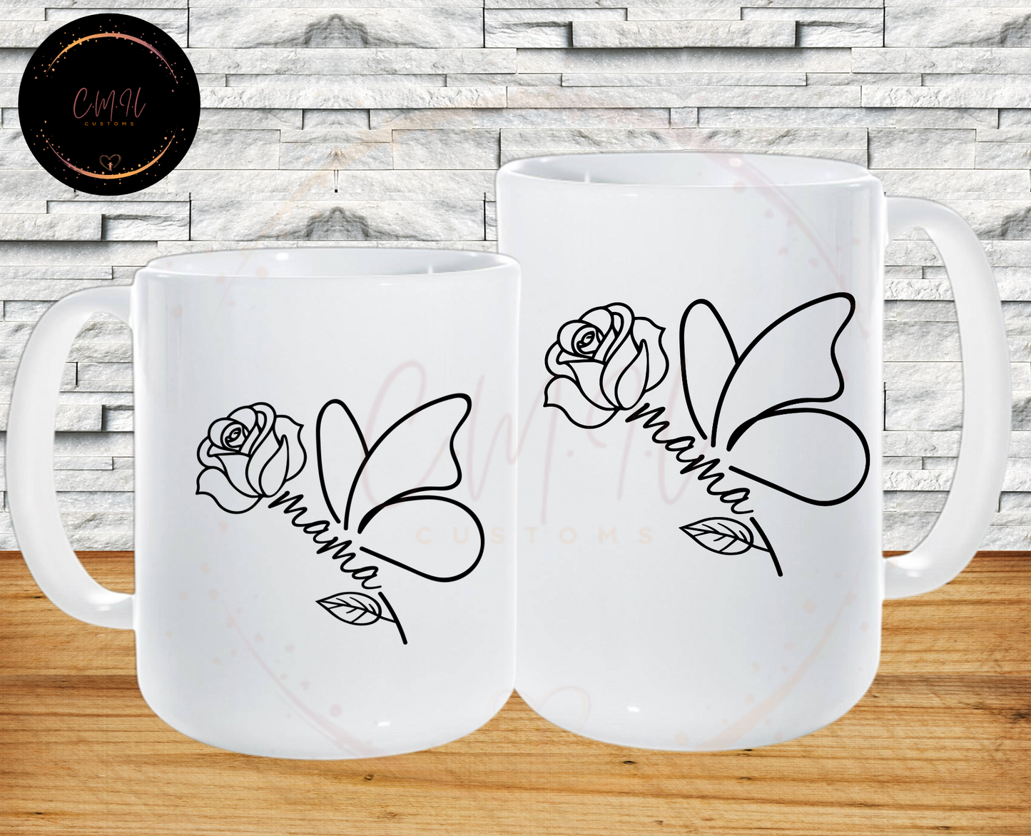 Rose Mama-20 oz coffee mug