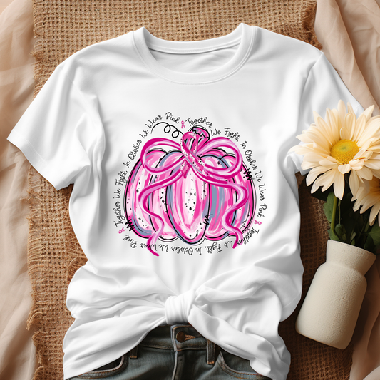Pink Pumpkin awareness tee