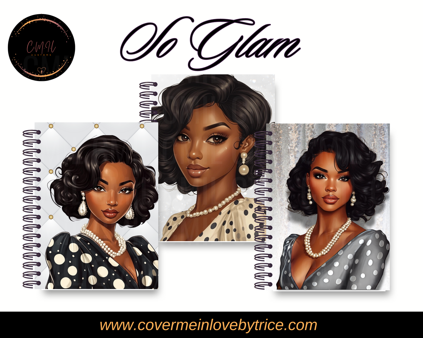 So Glam Journal Cover - Instant Download