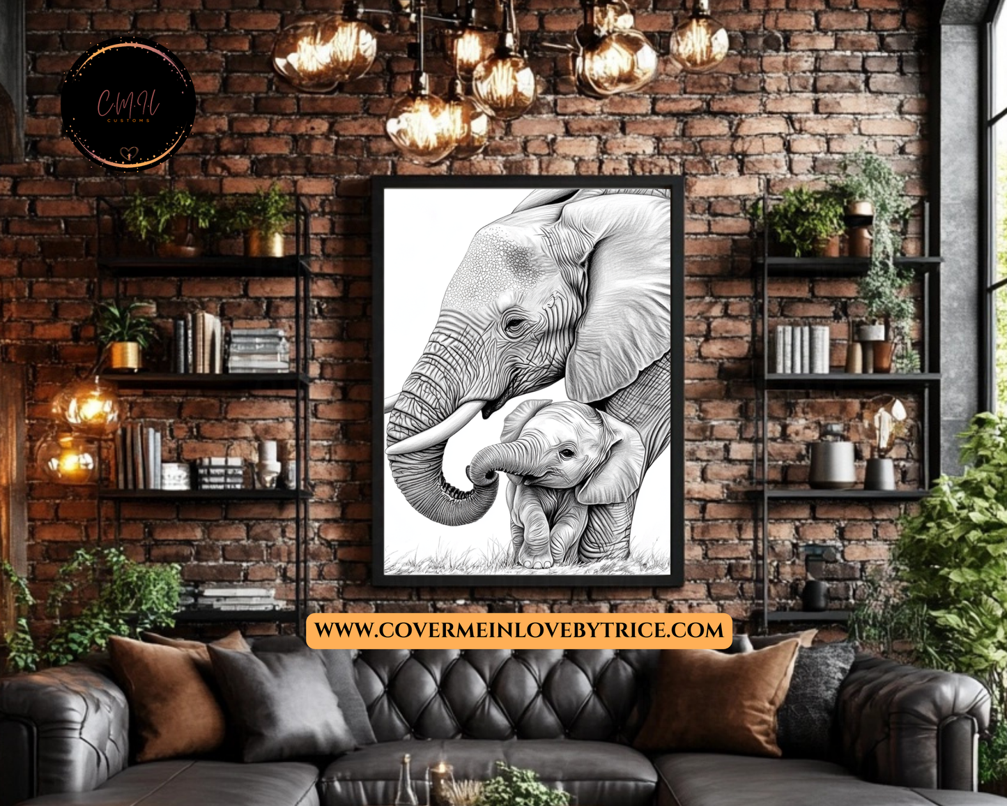 Animal Love Wall Art