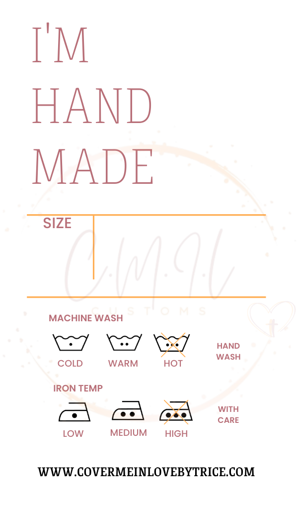 Clothing Hang Tag Template