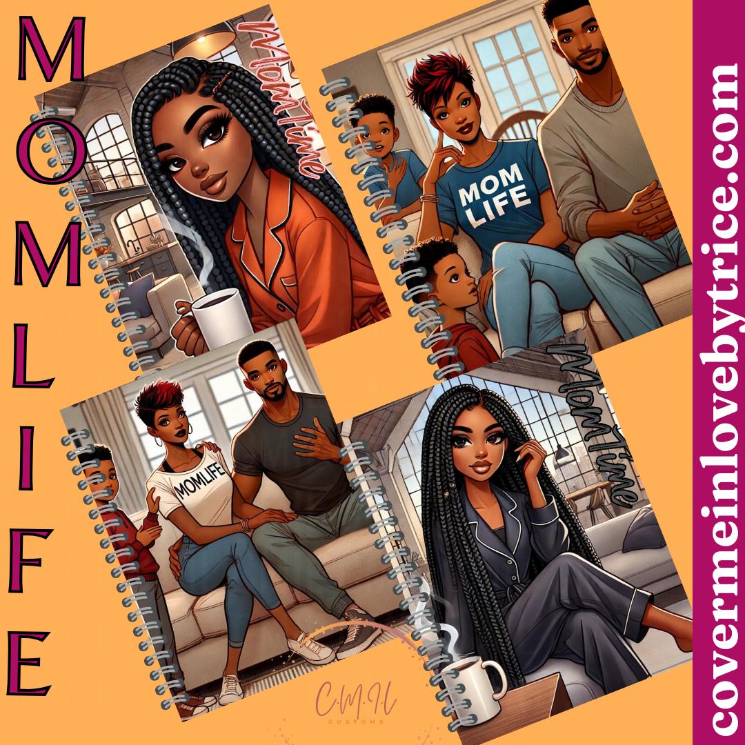 Mom Life Journal Cover - Instant Download