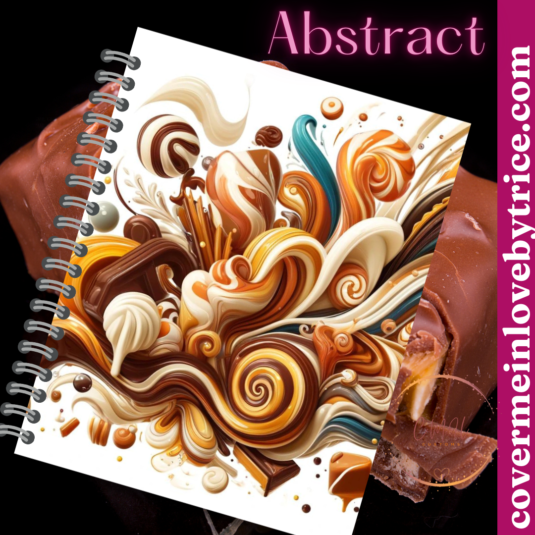 Abstract Journal Cover - Instant Download