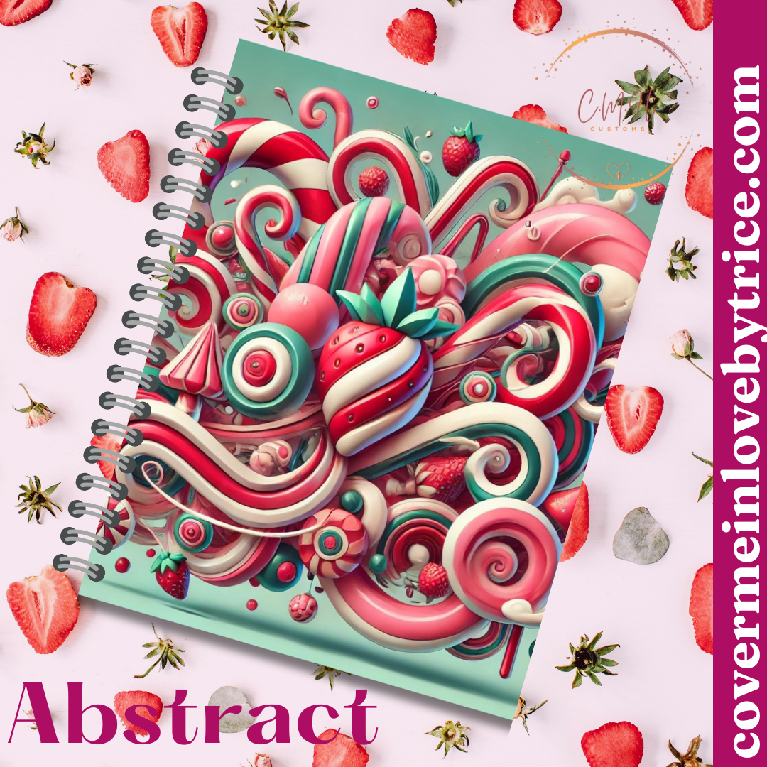 Abstract Journal Cover - Instant Download