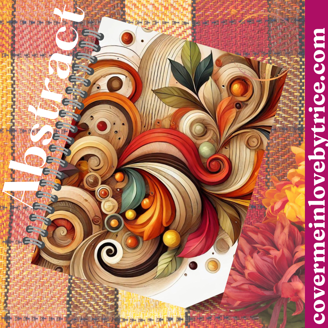 Abstract Journal Cover - Instant Download