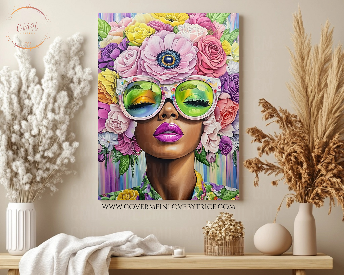 Love Blooms Wall Art I