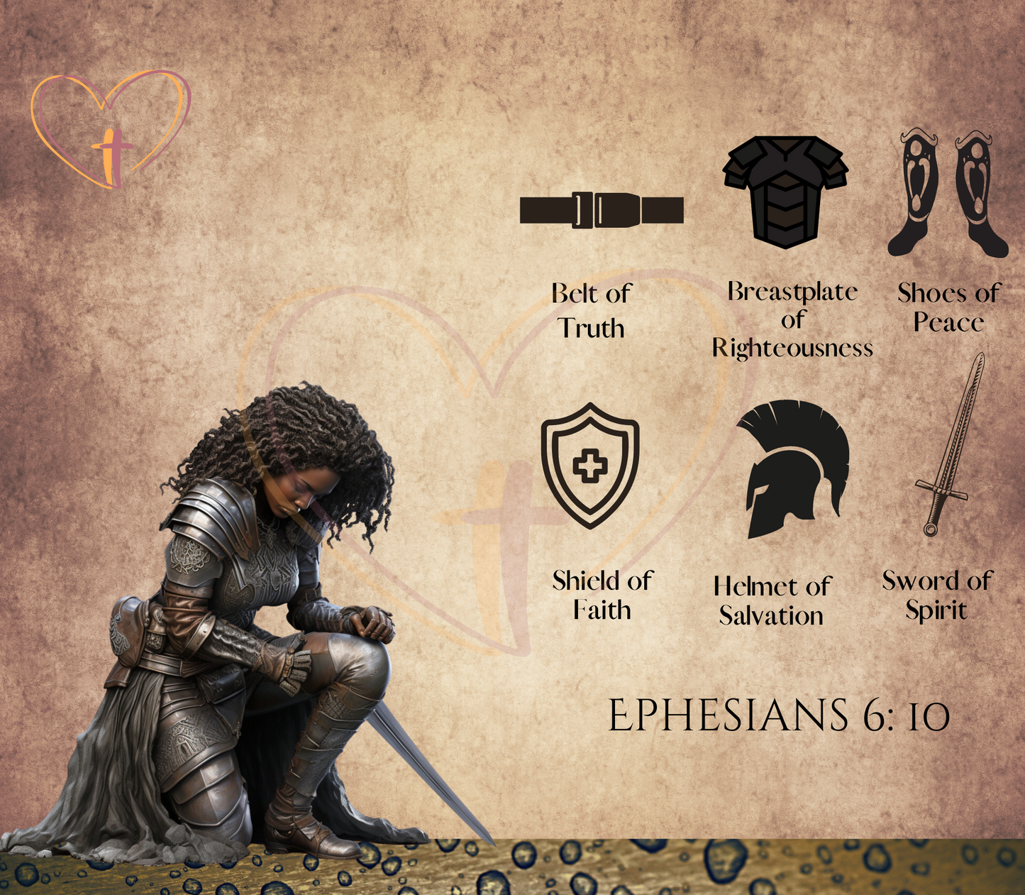 Full Armor of God Digital File(PNG)