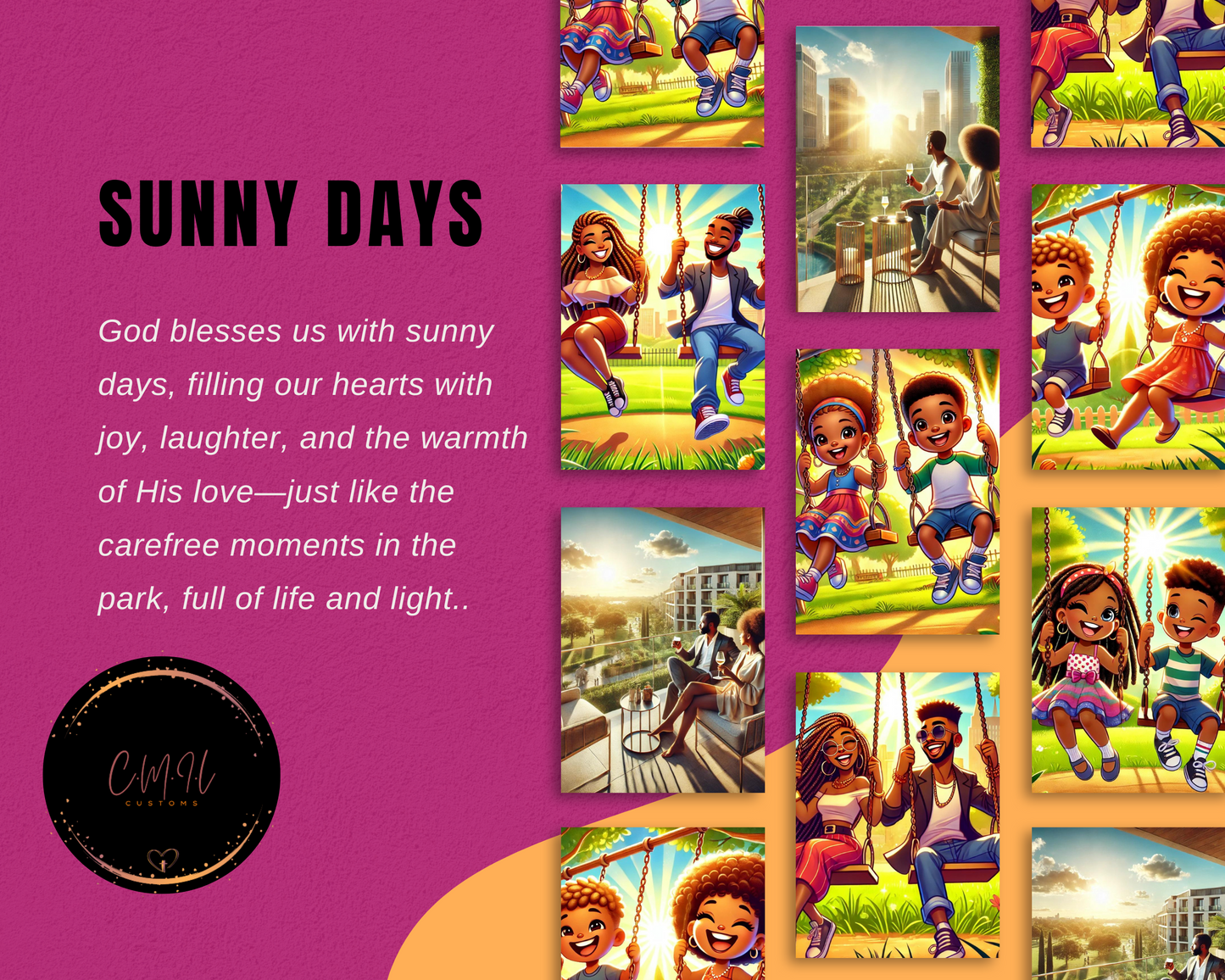 Sunny Days Journal Cover - Instant Download