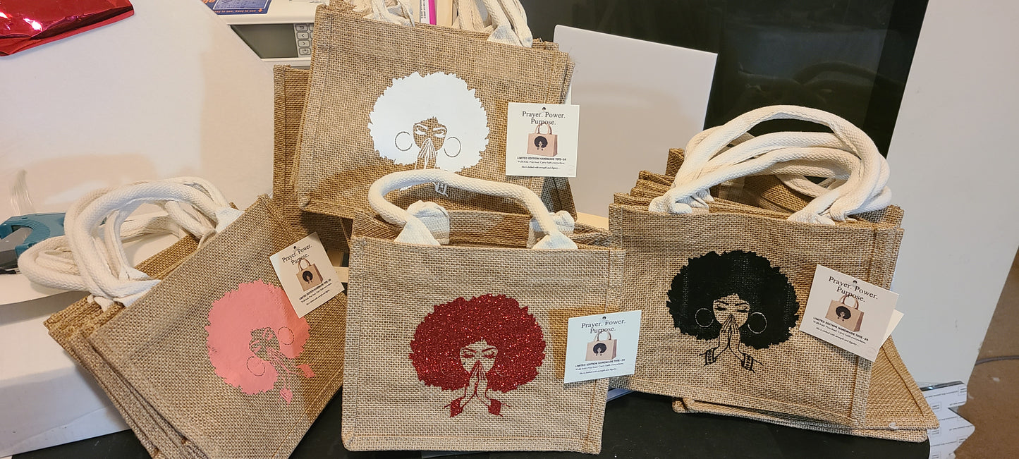 Prayer Tote bag