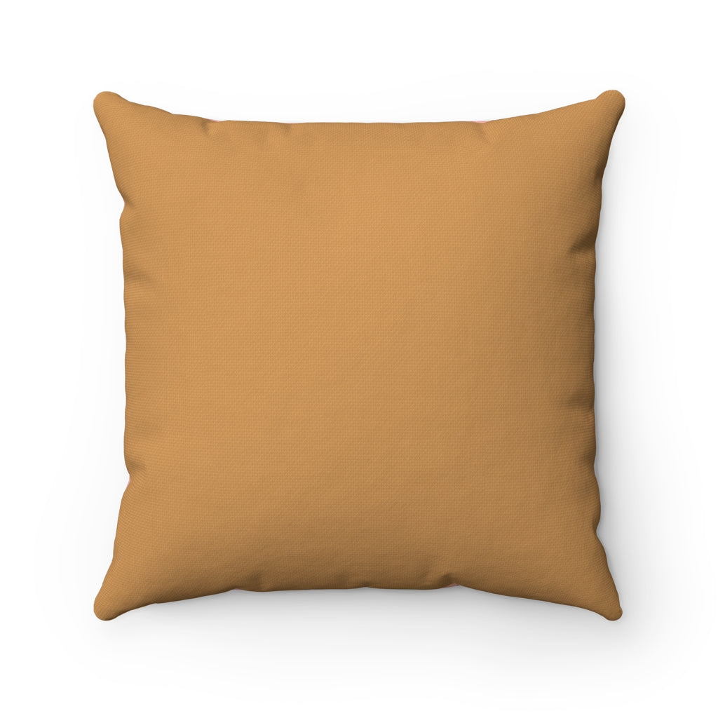 Relaxing at the Top Polyester Square Pillow