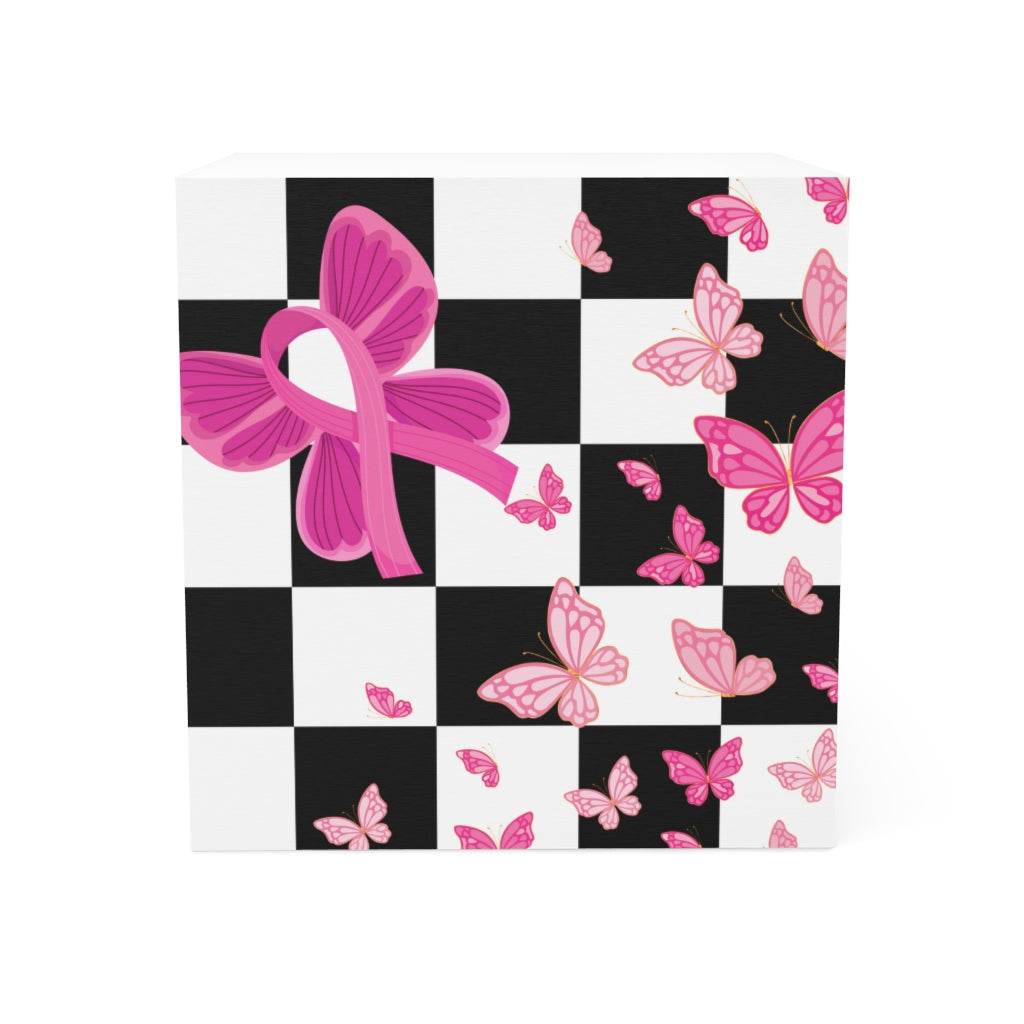 Butterfly Survivor Note Cube