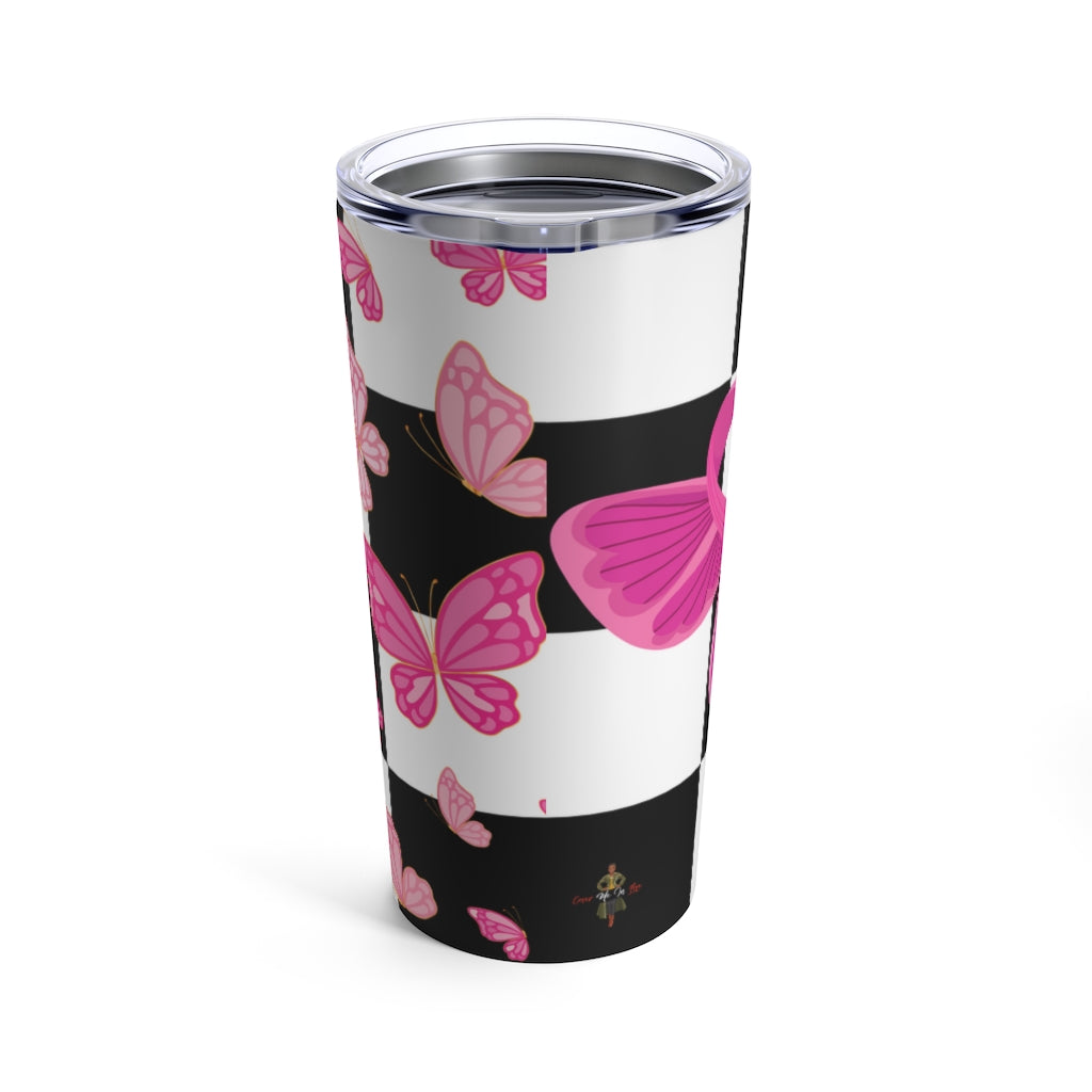 Butterfly Survivor Tumbler 20oz
