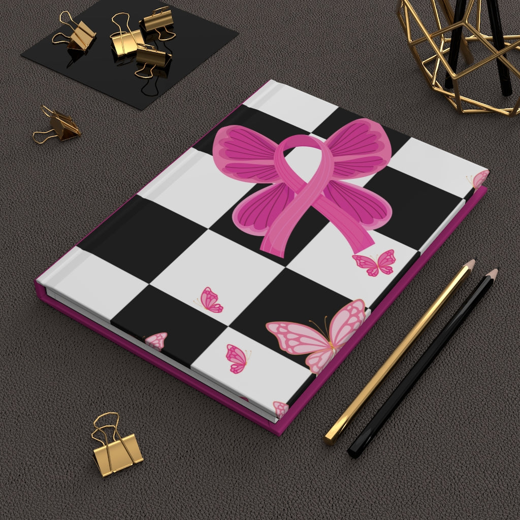 Butterfly Survivor Hardcover Journal Matte