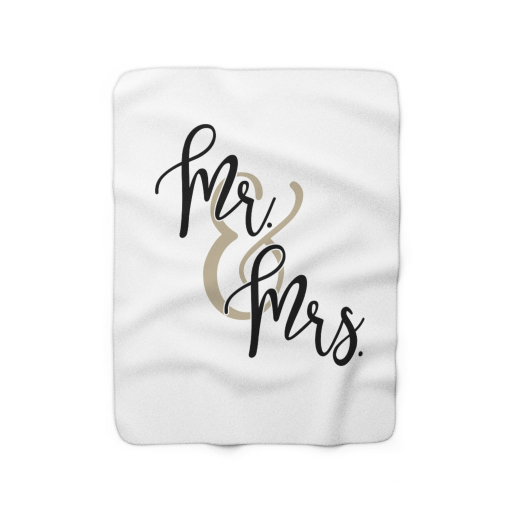 Mr. & Mrs. Cozy Fleece Blanket