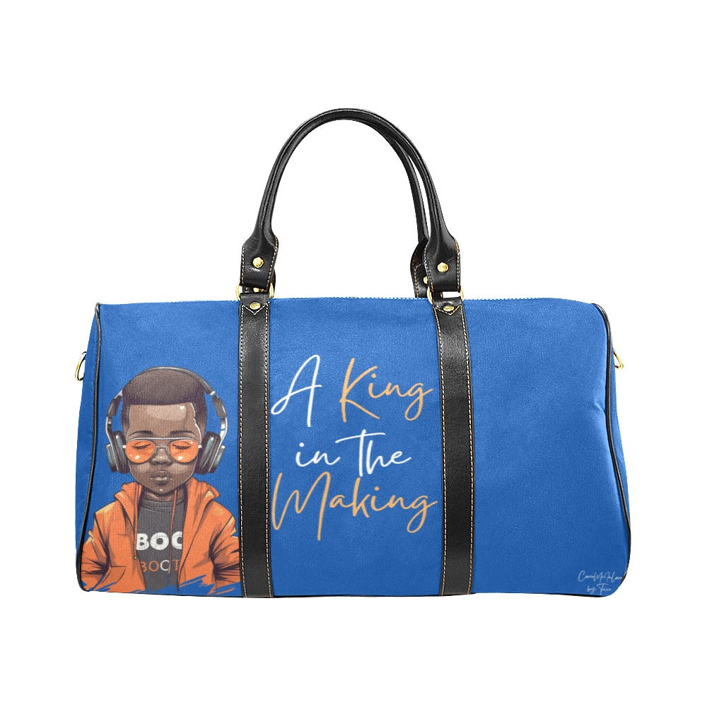 A King In The Making New Waterproof Travel Bag/Large (Model 1639)