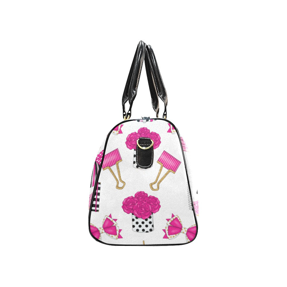 Girly Girls Travel New Waterproof Travel Bag/Large (Model 1639)