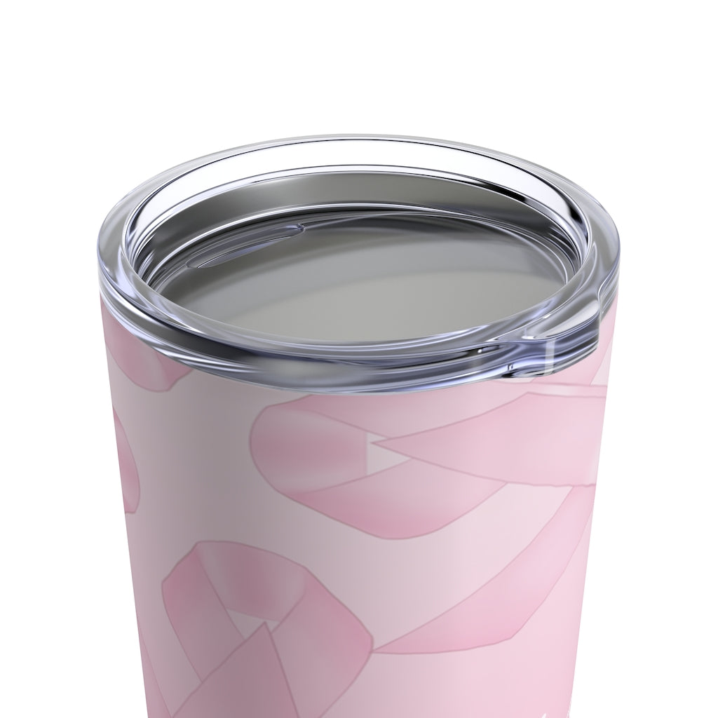 Be Strong, Be Brave, Be Kind, Breast Cancer Tumbler 20oz