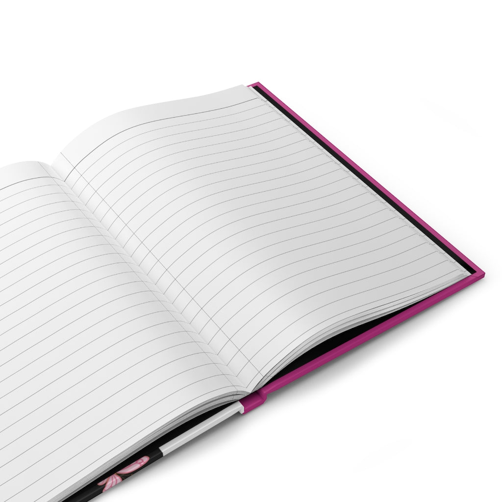 Butterfly Survivor Hardcover Journal Matte