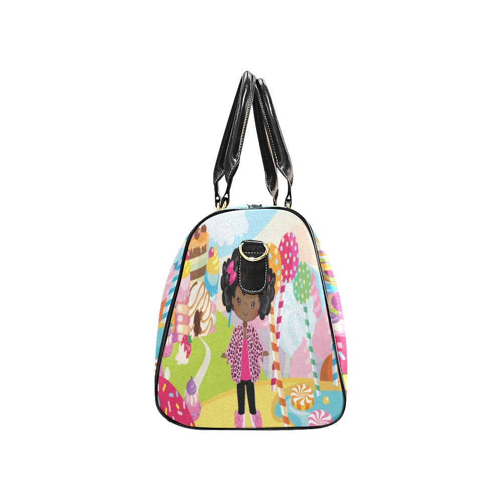 Candyland New Waterproof Travel Bag/Large (Model 1639)