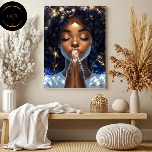 Prayers of Light- Wall Art