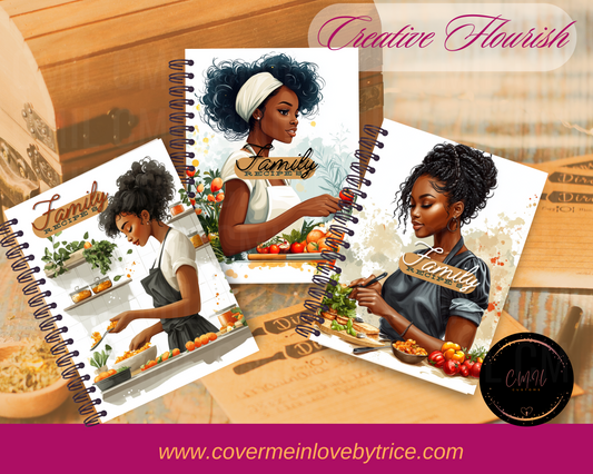Creative Flourish Journal Cover Day 30 - Instant Download