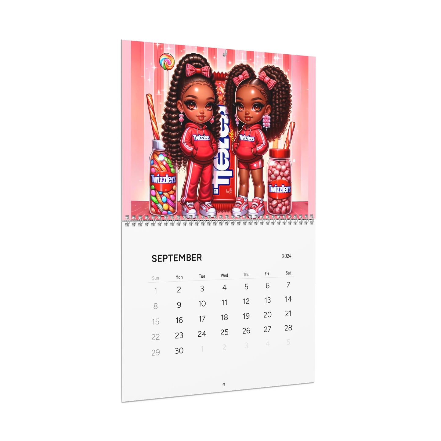 Kids Candyland Wall Calendars (2024)