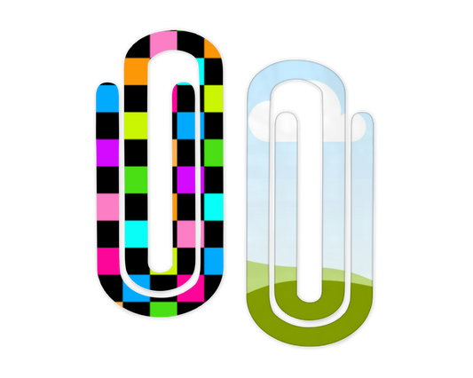 Paper Clip Book Marks
