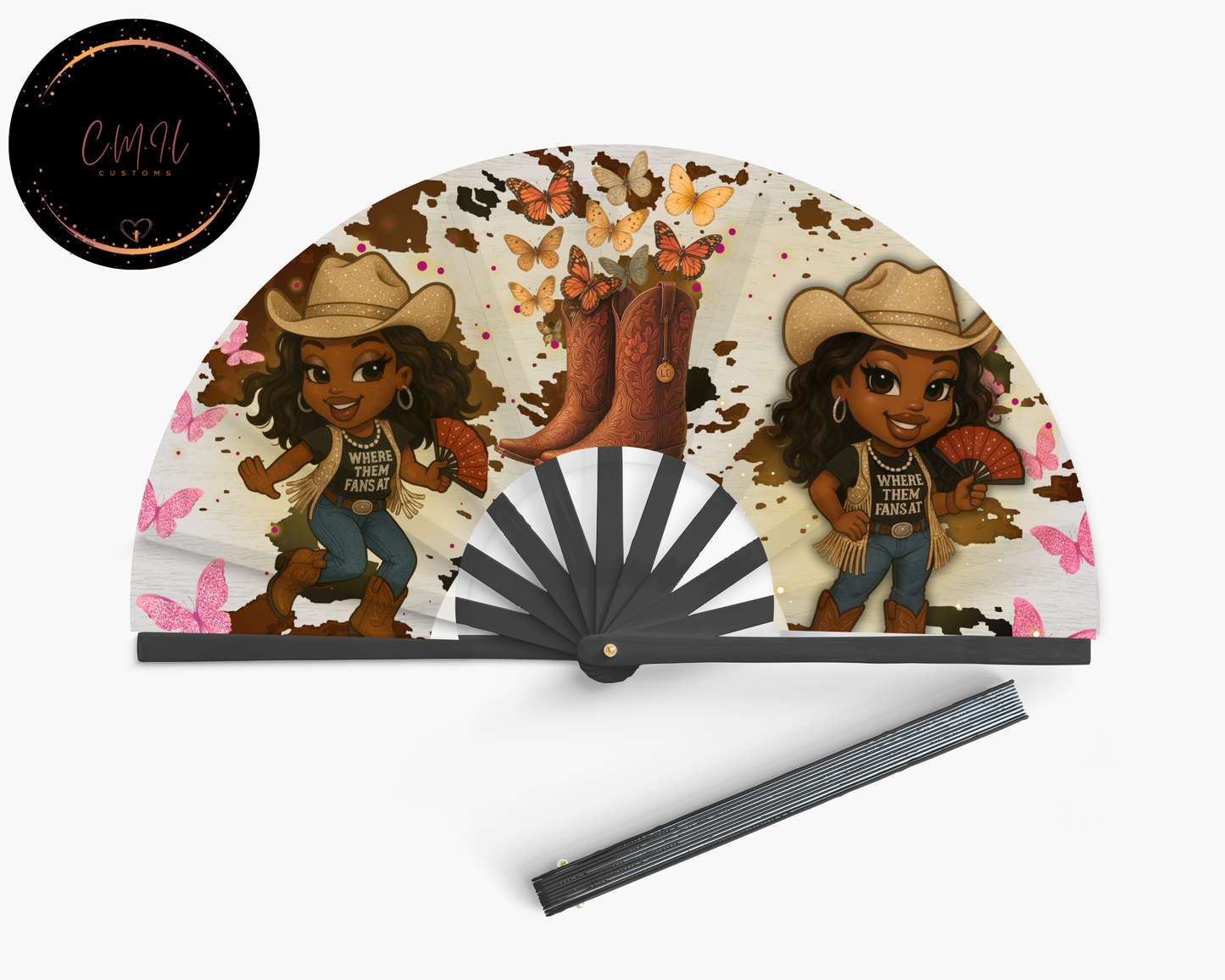 Custom Clack Fan- Limited supply