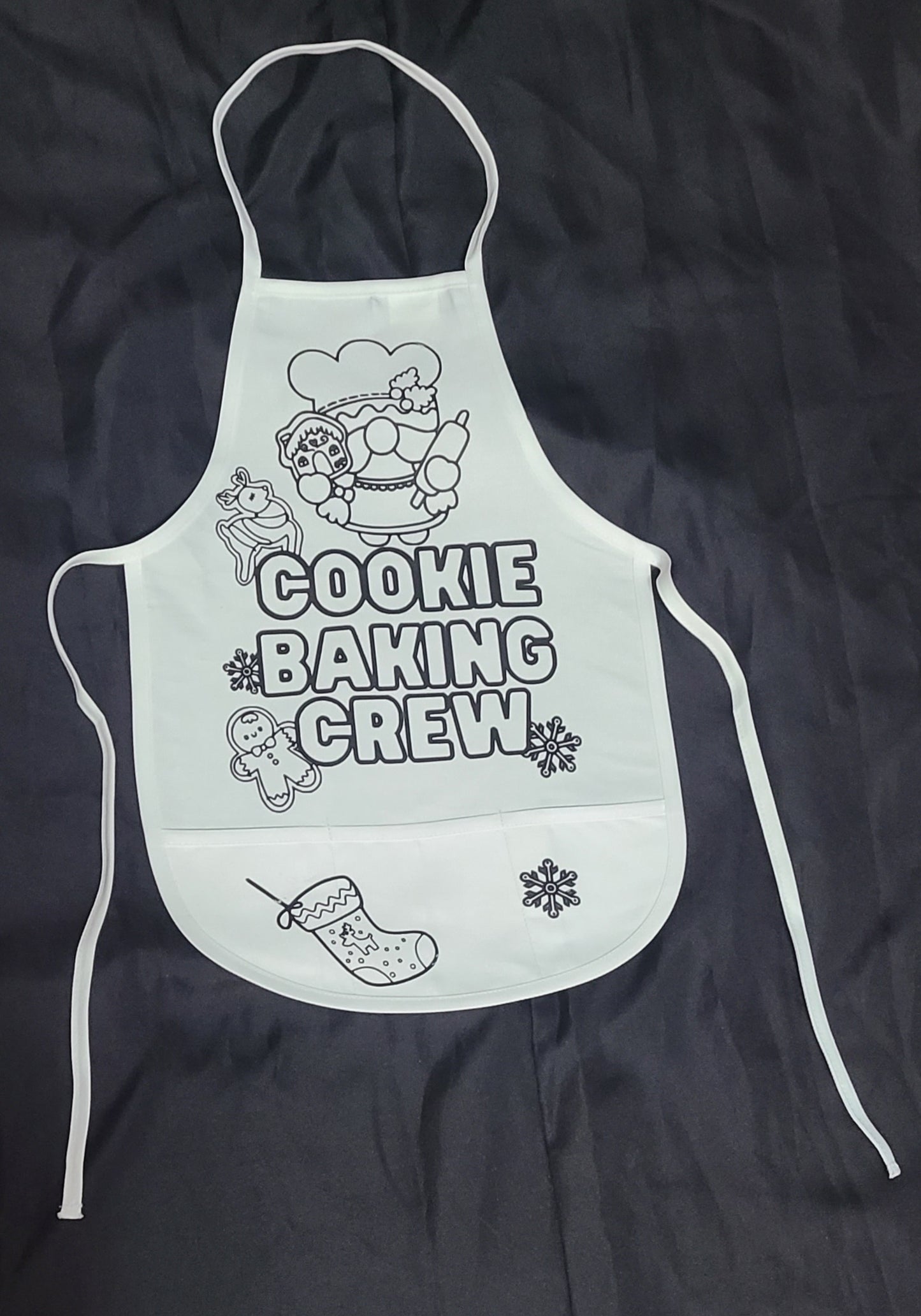 Kids Cookie Baking Crew Aprons