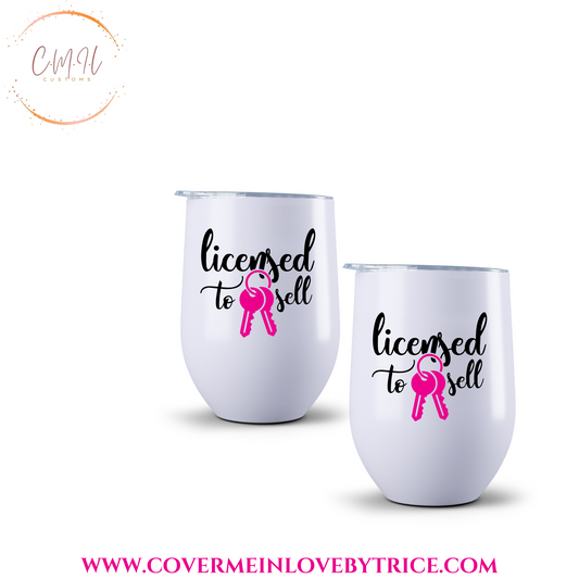 Licensed to Sell 17oz tumbler
