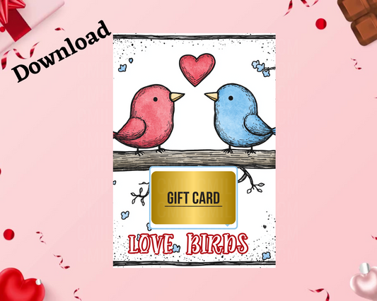 Printable Valentine's Day Gift Cards | Instant Download| Print and Cut| Easy, and Fun DIY Designs
