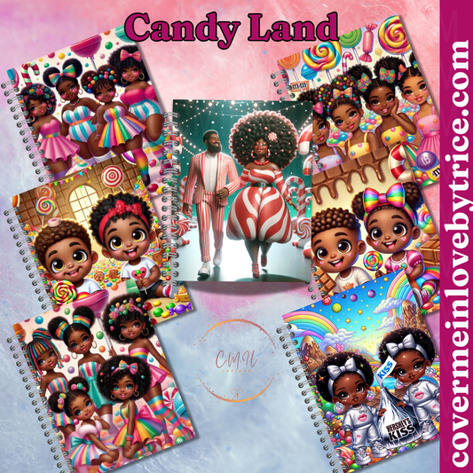 Candyland Journal Cover - Instant Download