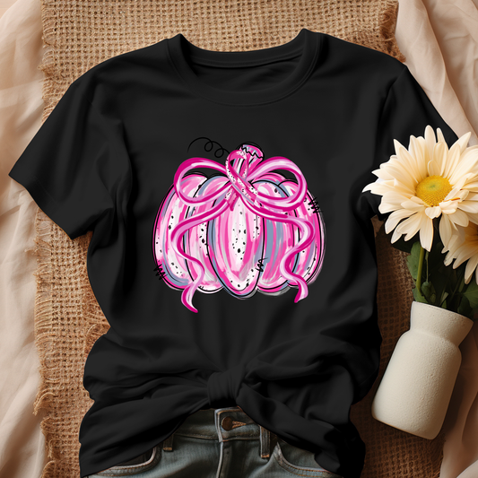 Pink Pumpkin awareness tee