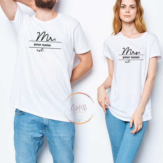 Mr. & Mrs -Tee (add your name)