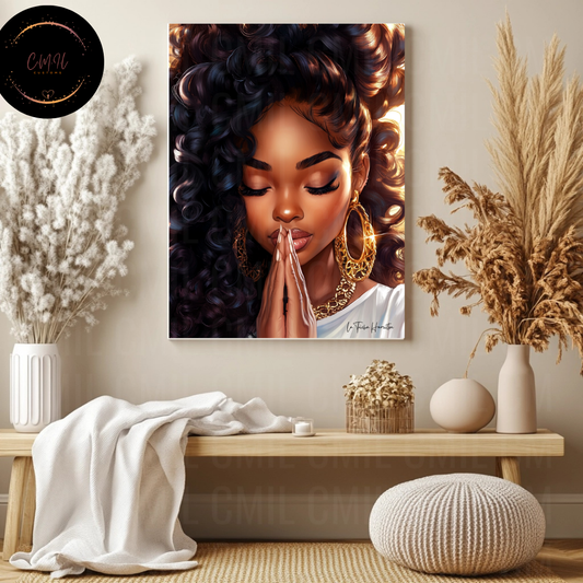 Golden Serenity- Wall Art