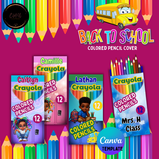 Colored Pencil Template