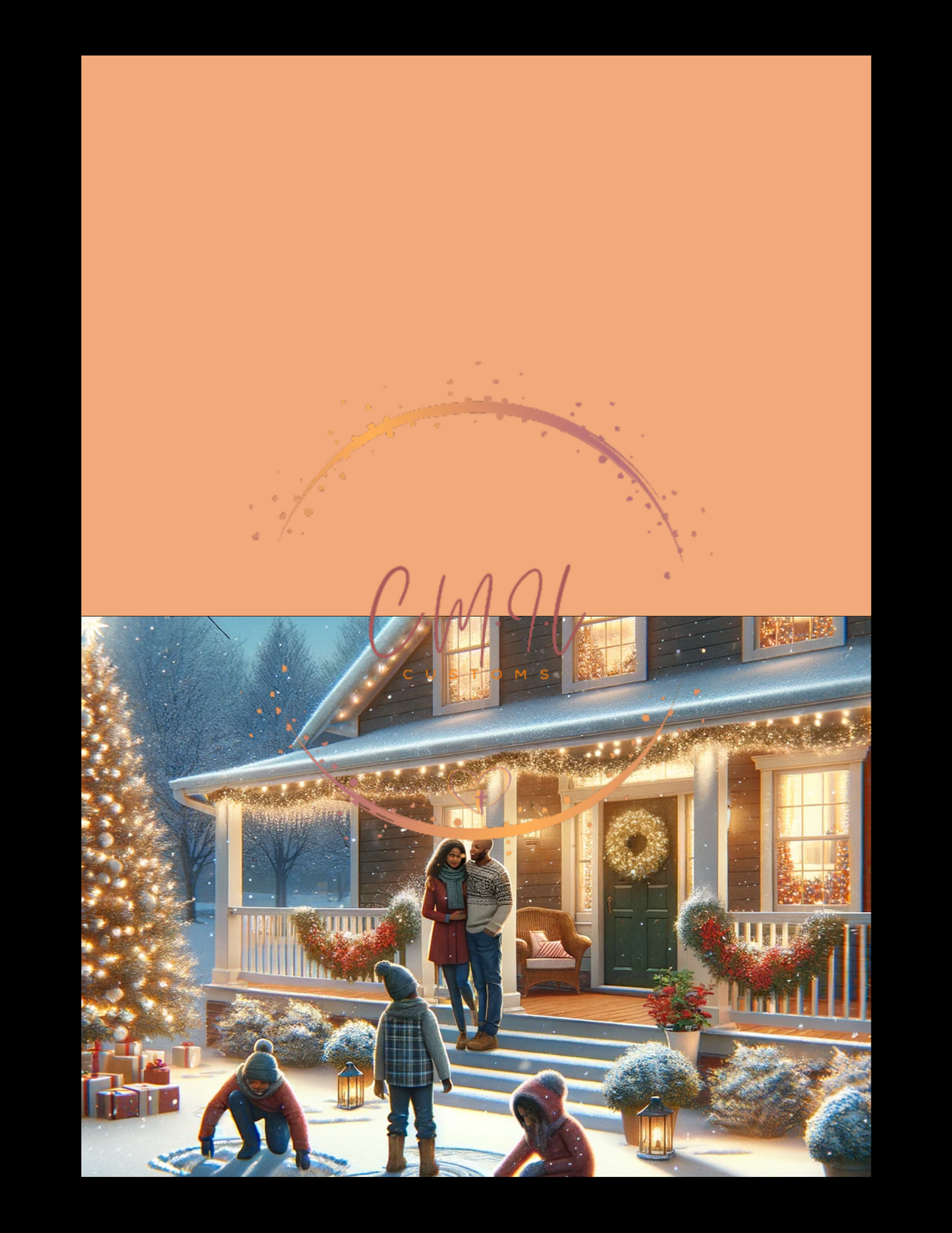 Family Christmas Card 1- Digital
