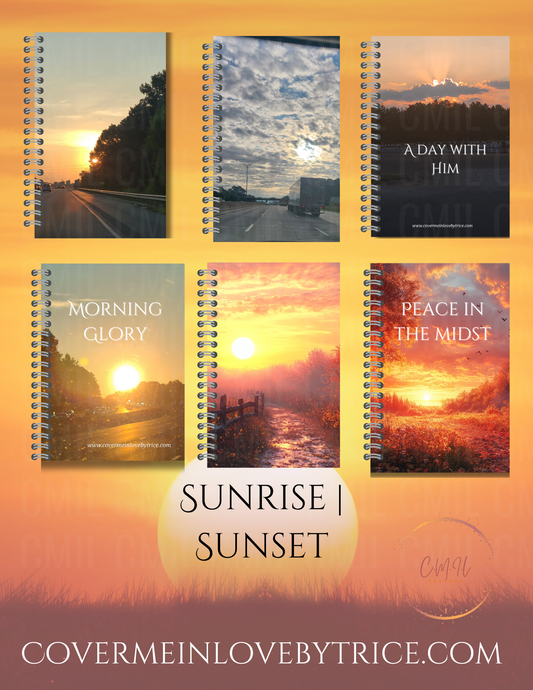Sunset/Sunrise Digital Journal Cover - Instant Download