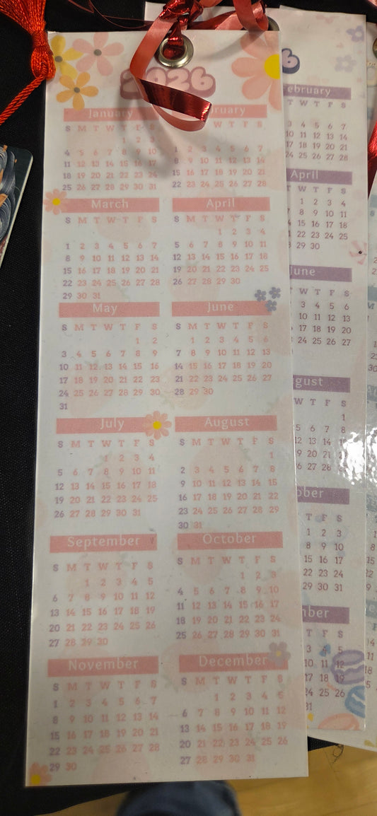 (Copy) Bookmark calendar 2 for $5