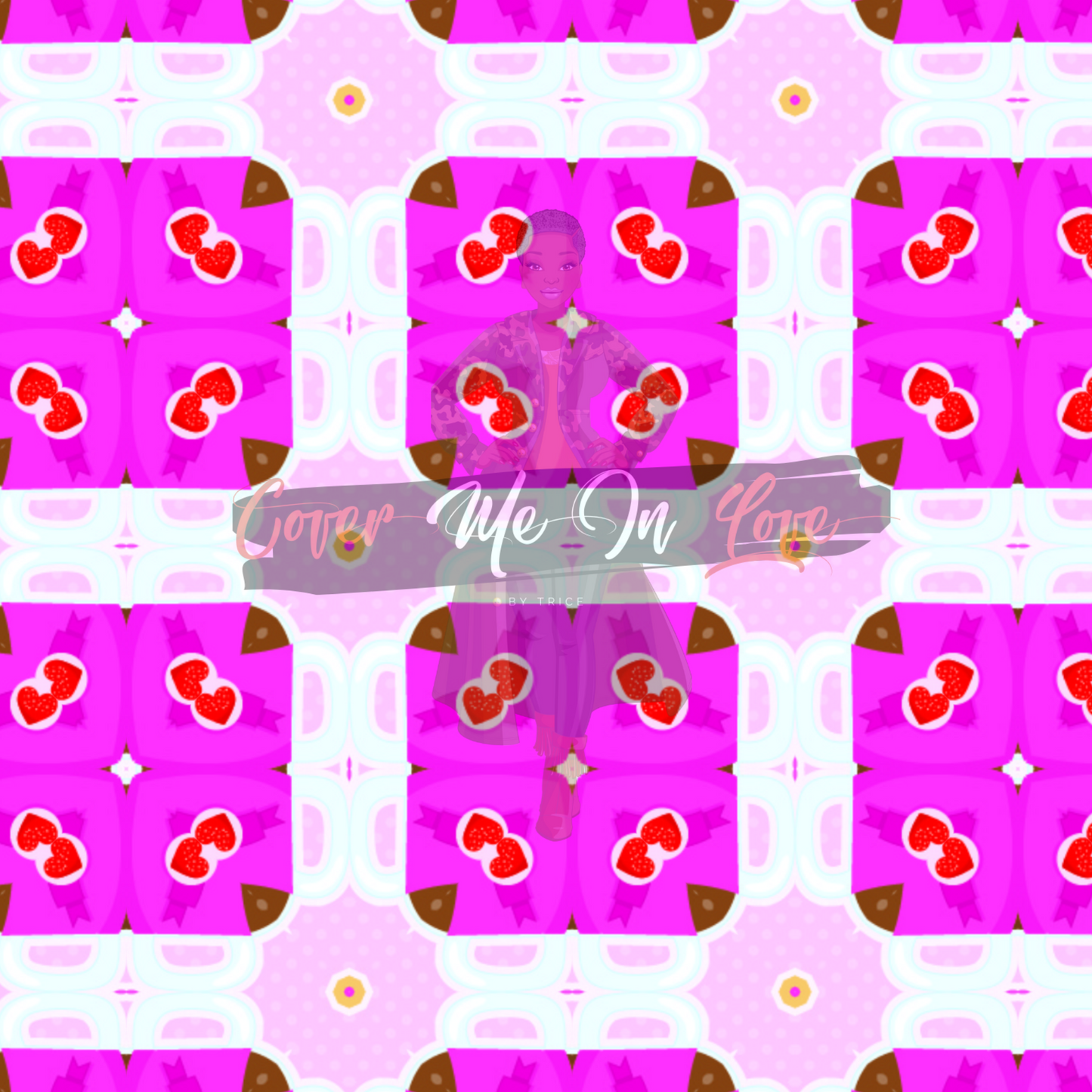 Pink Love Digital Paper